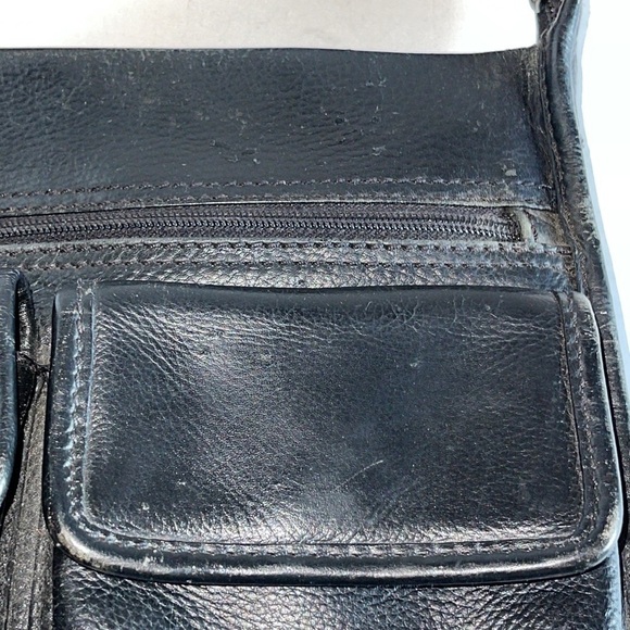 Fossil The New American Classic Black Leather Shoulder Bag - Picture 5 of 12
